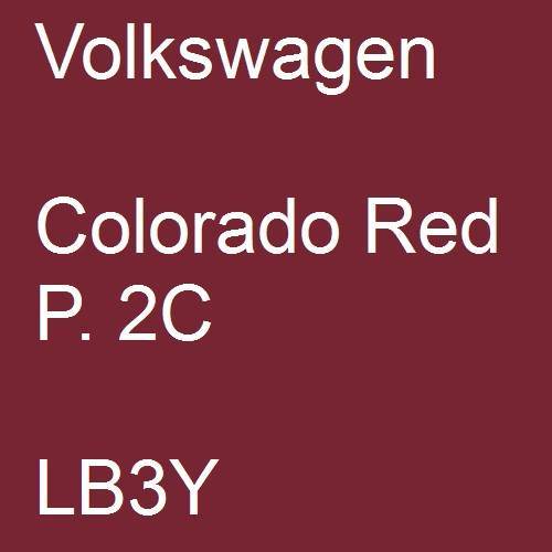 Volkswagen, Colorado Red P. 2C, LB3Y.